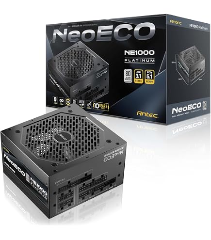 Amazon | ANTEC 80PLUS Platinum 認証取得 高効率高耐久電源ユニット